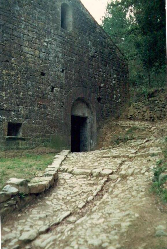 parvis de l'église - 1987